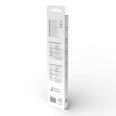 Savio USB 2.0 kabelis 1 m USB A į USB C