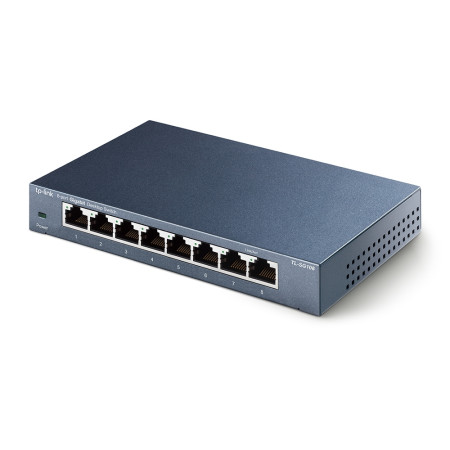 TP-Link 8x10Base-T / 100Base-TX / 1000Base-T Switch TL-SG108