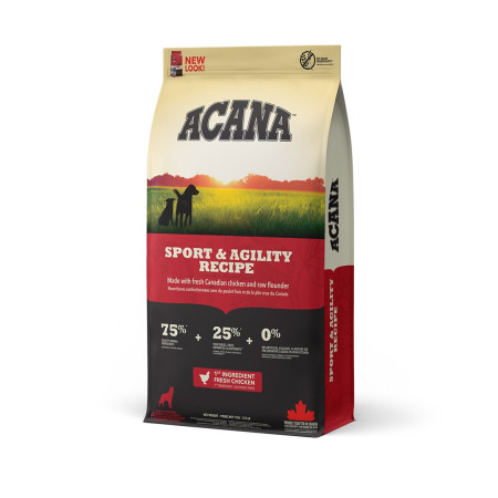 Acana Heritage Sport & Agility sausas maistas - 17 kg