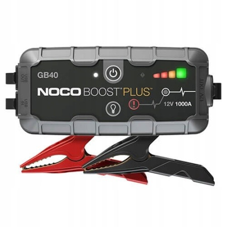NOCO GB40 Boost 12V 1000A Jump Starter su integruotu 12V/USB akumuliatoriumi