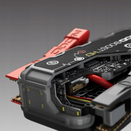 NOCO GB70 Boost 12V 2000A Jump Starter su integruotu 12V/USB akumuliatoriumi