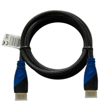 Savio HDMI kabelis 5 m (A tipo) Juodas, Mėlynas
