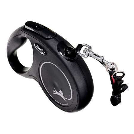 Flexi New Classic Geltona Šuo Susitraukiantis pavadėlis 5 m