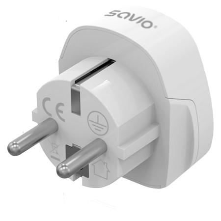 Savio AP-06 maitinimo adapteris / inverteris Universalus 3750 W Balta