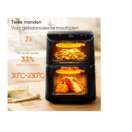 Frytownica 10.8L Cosori black