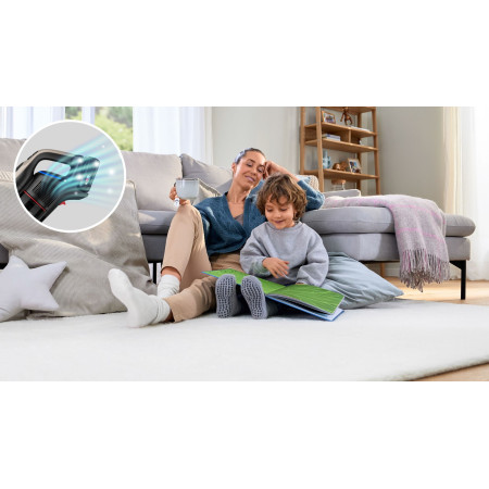 Bosch BCS931GAC siurblys-šluota / elektrinė šluota Dulkių siurbliui šluotai Baterija Sausa HEPA Bemaišis 0,4 L Grafitas 3 Ah