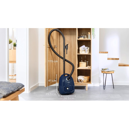 Bosch Serie 4 BGL38BU1 dulkių siurblys Būgninis siurblys Sausa 600 W Dulkių maišas