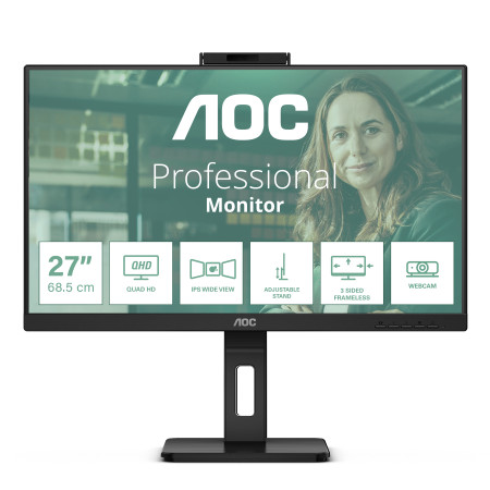 AOC Q27P3QW kompiuterio monitorius 68,6 cm (27") Quad HD