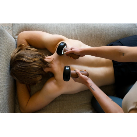 Masažo rinkinys su karštais akmenimis Eleeels S2