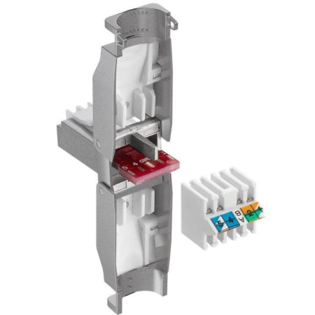 Techly 105889 RJ45 Cat6 Beznarzędziinis Wtykas STP