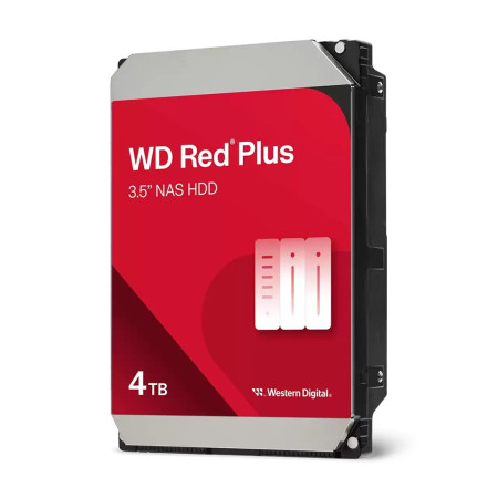 WD Red Plus 4 TB vidinis kietasis diskas 3.5"