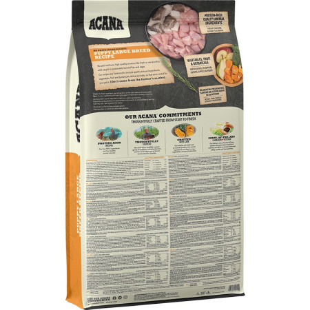 ACANA Puppy Large Breed - sausas maistas šuniukams - 17 kg