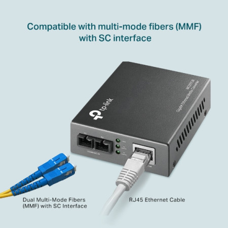 TP-LINK NET MEDIA CONVERTER 0.5KM/FX-SX MC200CM