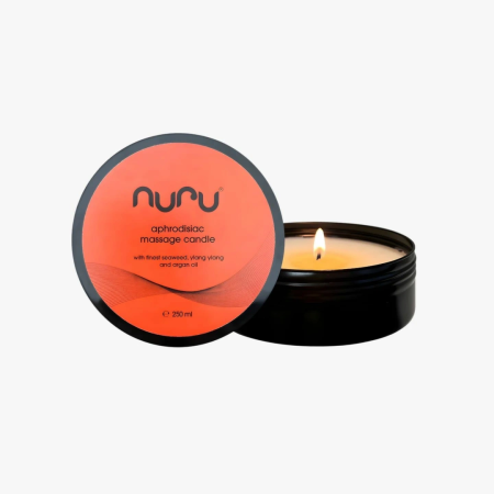 Nuru Massage Candle 200ml Seaweed & Ylang Ylang Aromatic Spa Formula