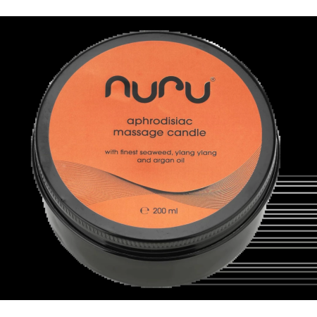 Nuru Massage Candle 200ml Seaweed & Ylang Ylang Aromatic Spa Formula