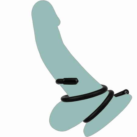 ElectraStim Recoil Flexible Electro Accessory - Shapeable Unipolar, 40 cm, Black