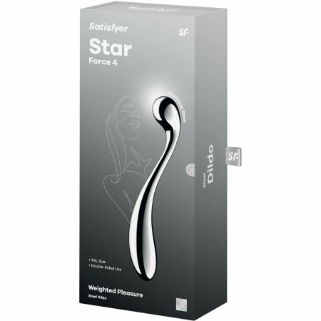 Satisfyer Star Force 4 Dual-Ended Stainless Steel Intimate Tool XXL