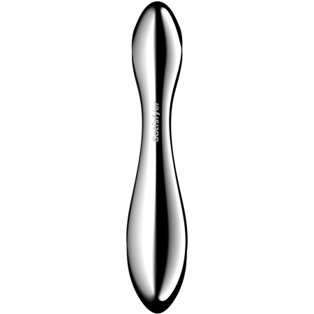 Satisfyer Pure Gravity 2 Double-Ended Stainless Steel Massager 27 cm
