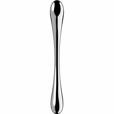 Satisfyer Cosmic Crest 1 Stainless Steel Dual-Ended Intimate Massager 21cm