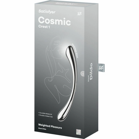 Satisfyer Cosmic Crest 1 Stainless Steel Dual-Ended Intimate Massager 21cm