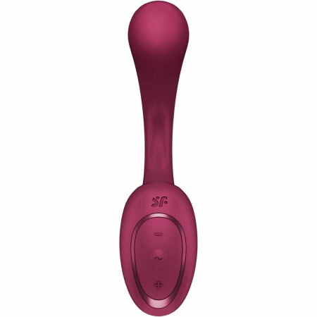 Satisfyer G for Goddess 2 Dual-Motor Intimate Machine Bordeaux Silicone