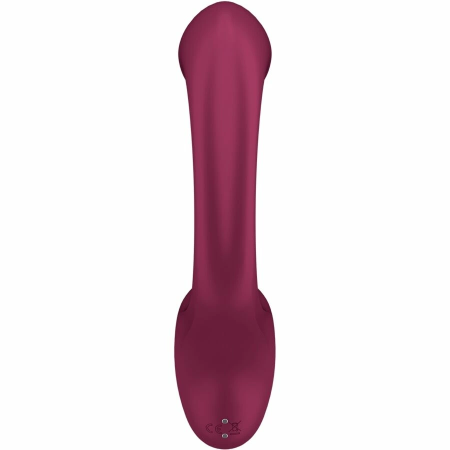 Satisfyer G for Goddess 2 Dual-Motor Intimate Machine Bordeaux Silicone