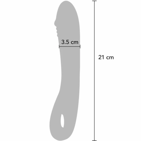 TOYJOY Maia Vibrator - G-Spot Curve, 10 Modes, Silicone, 21 cm, Pink