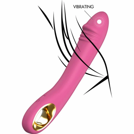 TOYJOY Maia Vibrator - G-Spot Curve, 10 Modes, Silicone, 21 cm, Pink