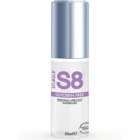 S8 Intimate Care Water-Based Lubricant 50ml - Glycerin-Free & Vegan