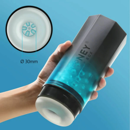 Honey Play Box Adrian Rotating Water Spa Device Black IPX7 Waterproof