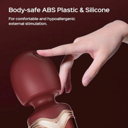 HoneyPlayBox Stormi Red Wand - Heating, 9 Modes, Magnetic Charging