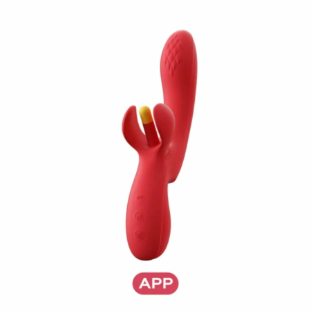 HoneyPlayBox Fortexa Red - Precision A-Spot Tapping Device, App Control