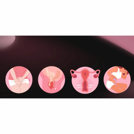 Honey Play Box PUFF Smart Kegel Trainer Red - Adjustable App-Controlled System