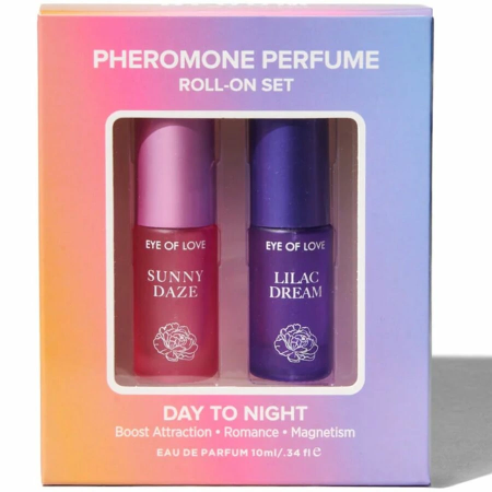 Eye of Love Bloom Day to Night Pheromone Perfume Set 2x5ml Roll-On