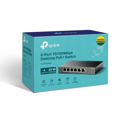 TP-Link TL-SF1006P Perjungė