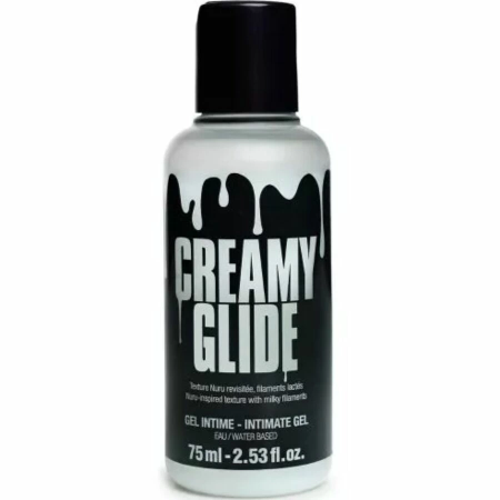 Creamy Glide Intimate Gel Milky Effect 75ml - Water-Based, Vegan, France