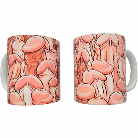 DIVERTY SEX Diablo Picante Ceramic Mug 370ml - Colorful Graphic Design
