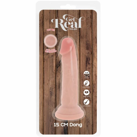 ToyJoy Get Real Deluxe 15 cm Dual-Density Intimate Model, Beige