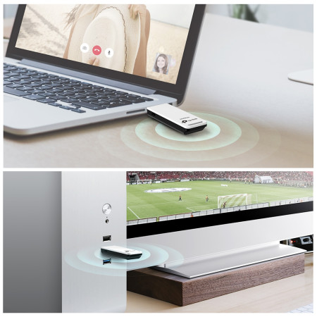 TP-Link TL-WN821N USB Belaidis Adapteris