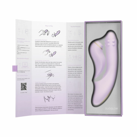 Svakom DuoGlow App-Controlled Intimate Device Purple 2-in-1 Heating System