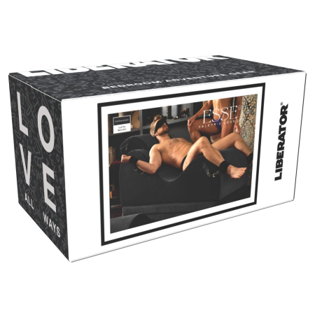 Liberator Black Label Esse Lounger Set with Restraint System, 163x61cm