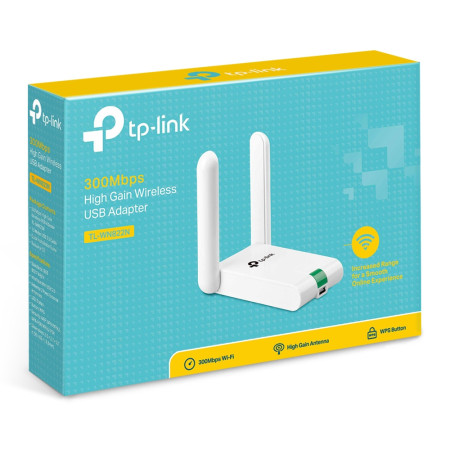 TP-Link 300Mbps USB Wi-Fi Adapteris TL-WN822N