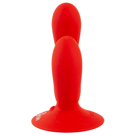 Sweet Smile Dual Vibrator Flexible Intimate System with Suction Cup Pink