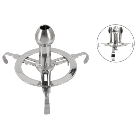 Fetish Collection Anal Deluxe Stainless Steel Adjustable Plug 12.5cm