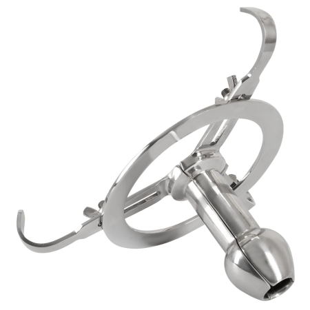 Fetish Collection Anal Deluxe Stainless Steel Adjustable Plug 12.5cm
