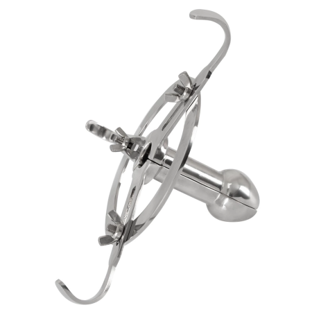 Fetish Collection Anal Deluxe Stainless Steel Adjustable Plug 12.5cm