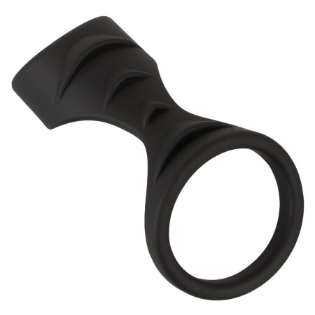 Erecto Liquid Silicone Performance Sleeve with Dual Support Rings, 8cm