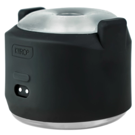 Kiiroo Power Shot Interactive Compact Intimate Device, Black, 6.8x8x7.7cm