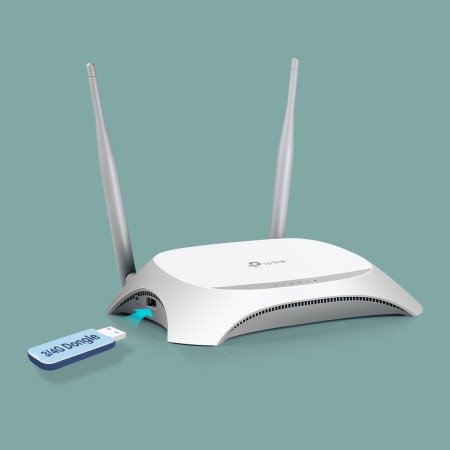 TP-Link TL-MR3420 3G/4G Maršrutizatorius
