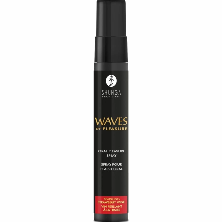 Shunga Waves Pleasure Spray Seductive Strawberry 20ml Refreshing Formula